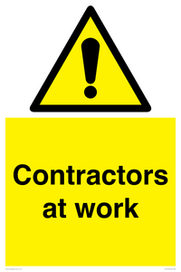 Contractors at work